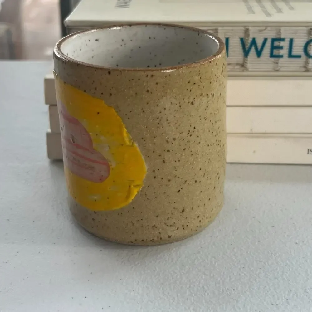 Studio Art Pottery Tumbler 3.5
